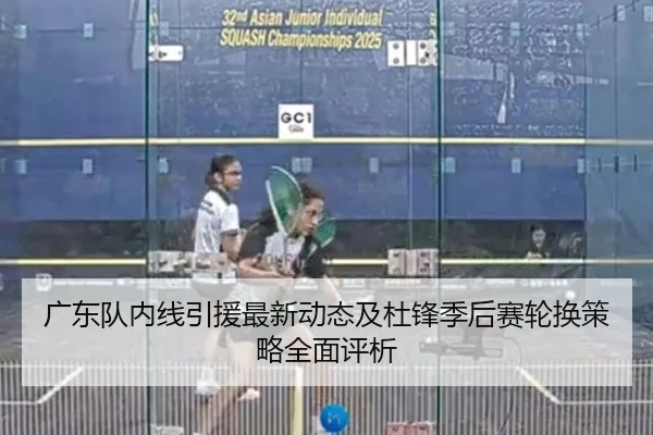 广东队内线引援最新动态及杜锋季后赛轮换策略全面评析